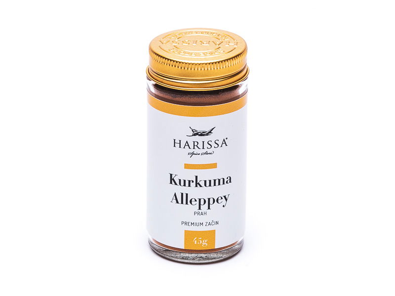 Kurkumapulver Alleppey – Glas 45g