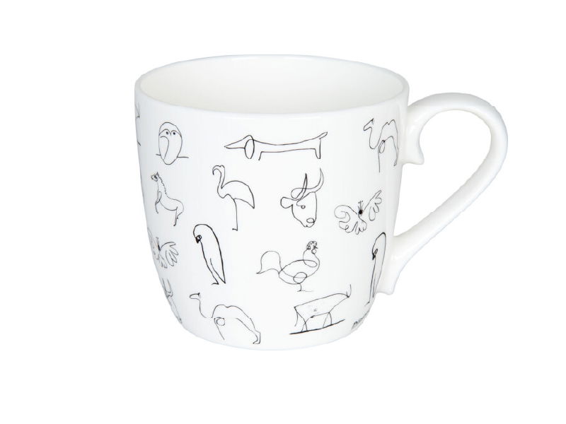 !NEU! Tasse Picasso Tiere 425ml