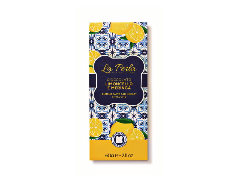 La Perla čokolada Limoncello & Meringue 60g