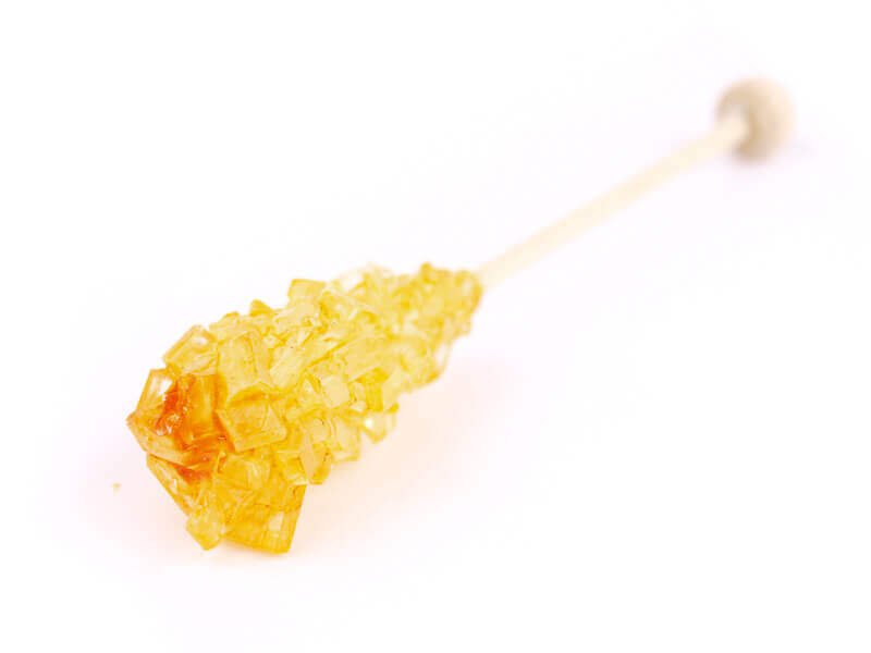 Šećer na štapiću naranča