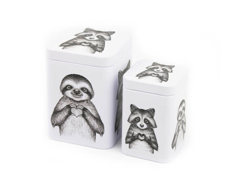 Limenka Pip&Pepe 100g četvrtasta