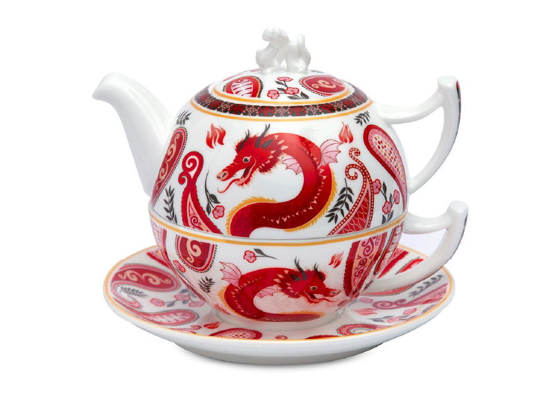 !NEU! Teekanne 0,5l Drache